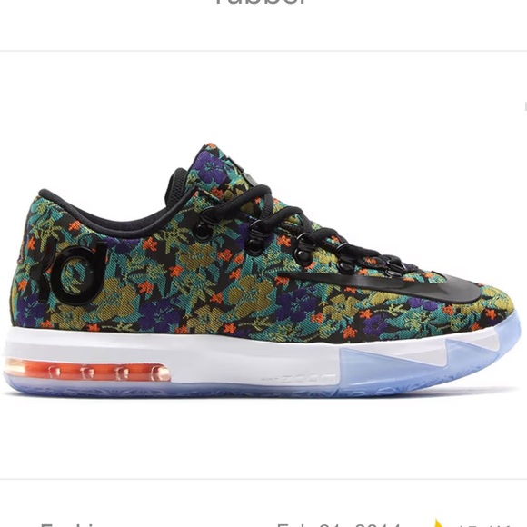Nike 2014 KD 6 EXT QS 'Floral'